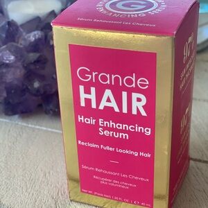 Grande HAIR Enhancing Serum Thinning Aging Fine Damaged Repair 1.35 Fl Oz.